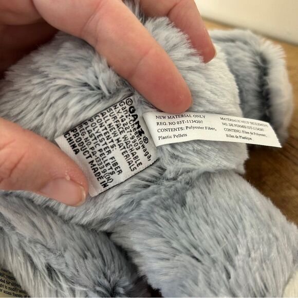 Ganz Vintage Gray & White Koala Webkinz Plush Stuffed Animal Toy 7" Great Used C - Picture 11 of 12